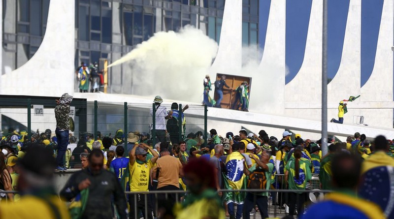 GSI divulga imagens do dia da invasão no Palácio do Planalto